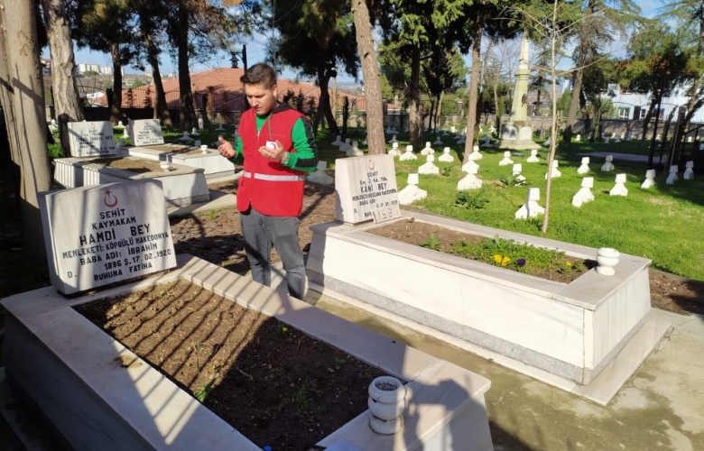BAŞKAN FURKAN İBİŞ DUA EDEREK GÖREVE BAŞLADI