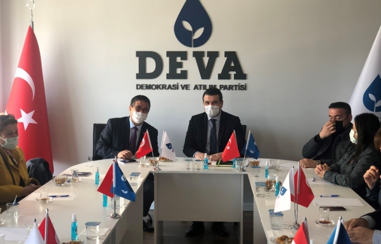 CHP' DEN DEVA PARTİSİNE ZİYARET