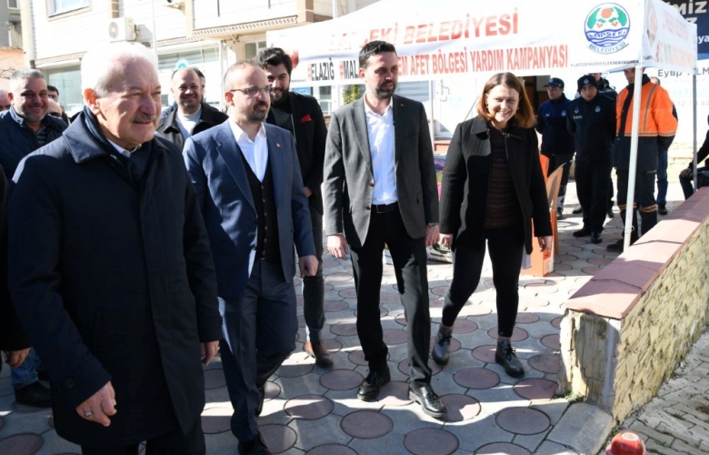 TURAN' DAN DEPREM BÖLGESİNE YARDIM