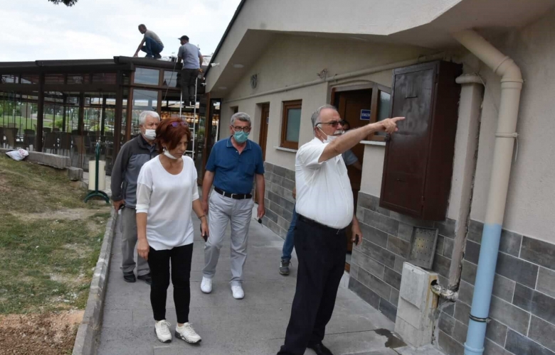 GÖKHAN ÖZGÜRLÜK PARKI' NDA İNCELEMELERDE BULUNDU