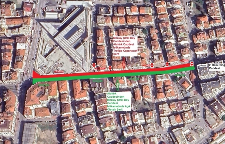 ÇANAKKALE BELEDİYESİN’DEN YOL KAPAMA DUYURUSU