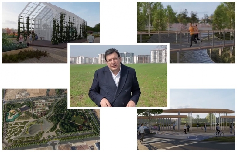 Muharrem Erkek, Çanakkale'ye Dev 'Kent Park' Projesini Hayata Geçirecek