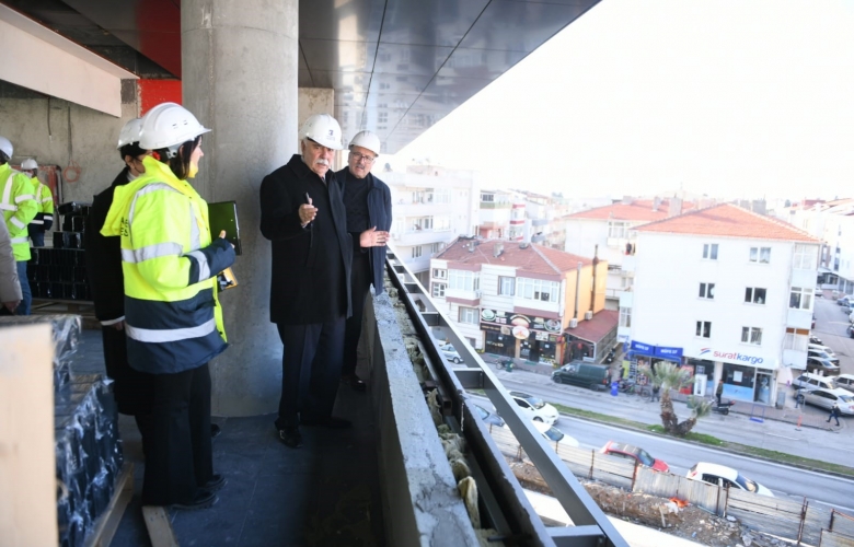 GÖKHAN YEŞİL YEREL YÖNETİM BİNASINDA İNCELEMELERDE BULUNDU