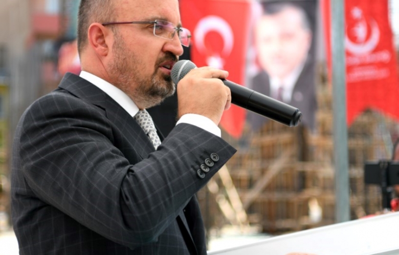 TURAN ÇAN AİLE SAĞLIĞI MERKEZİ TEMEL ATMA TÖRENİNE KATILDI