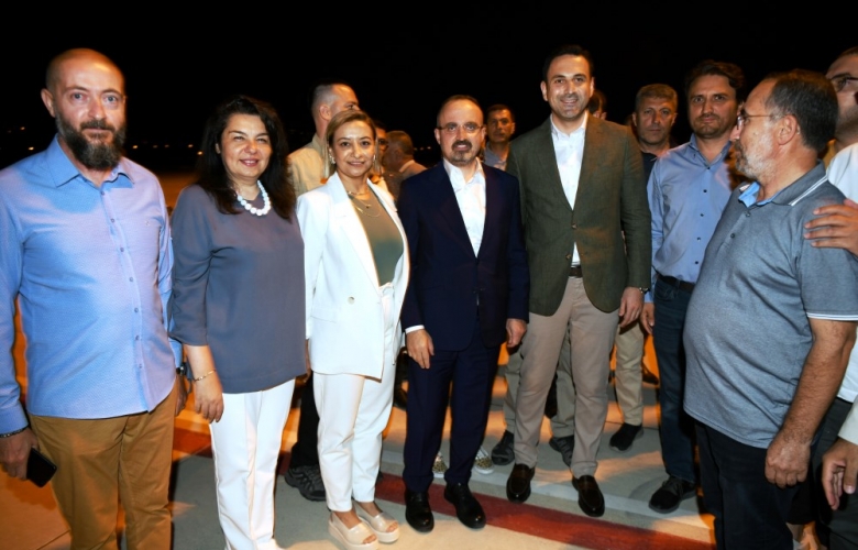 BAKAN YARDIMCISI TURAN’A HAVA ALANINDA KARŞILAMA