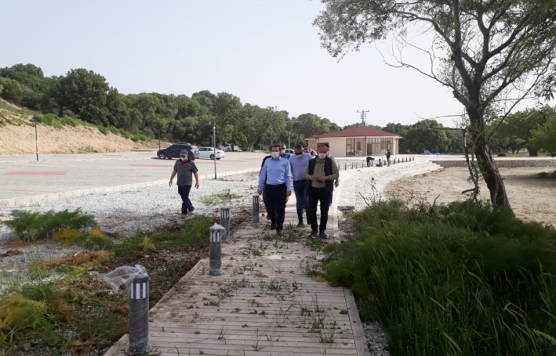 TROYA TARİHİ MİLLİ PARKI YENİKÖY PLAJI GÜNÜ BİRLİK VE ÇADIRLI KAMP ALANI KURULDU