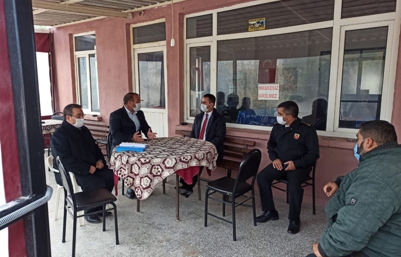 VALİ İLHAMİ AKTAŞ  KÖY ZİYARETLERİ GERÇEKLEŞTİRDİ