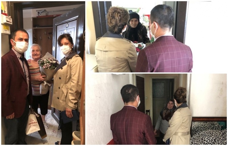 VALİ AKTAŞ, ANNELER GÜNÜNDE ŞEHİT ANNELERİNİ ZİYARET ETTİ