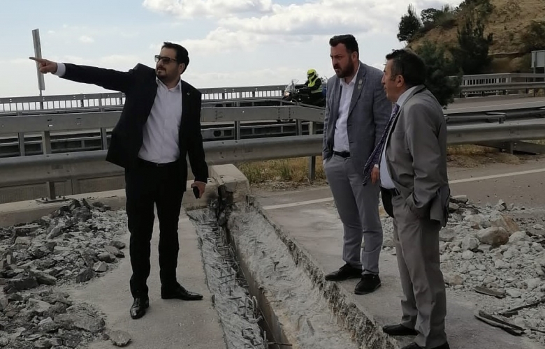 GELECEK PARTİSİNDEN ERENKÖY VİYADÜKLERİNDE İNCELEME