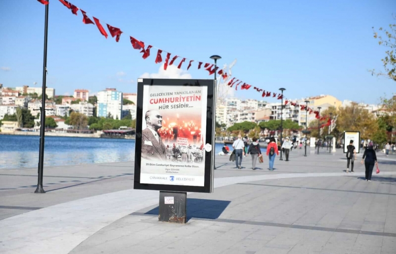 ÇANAKKALE CUMHURİYET BAYRAMINA HAZIR