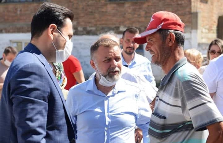 MAKAS' TAN YANGIN BÖLGESİNE ZİYARET