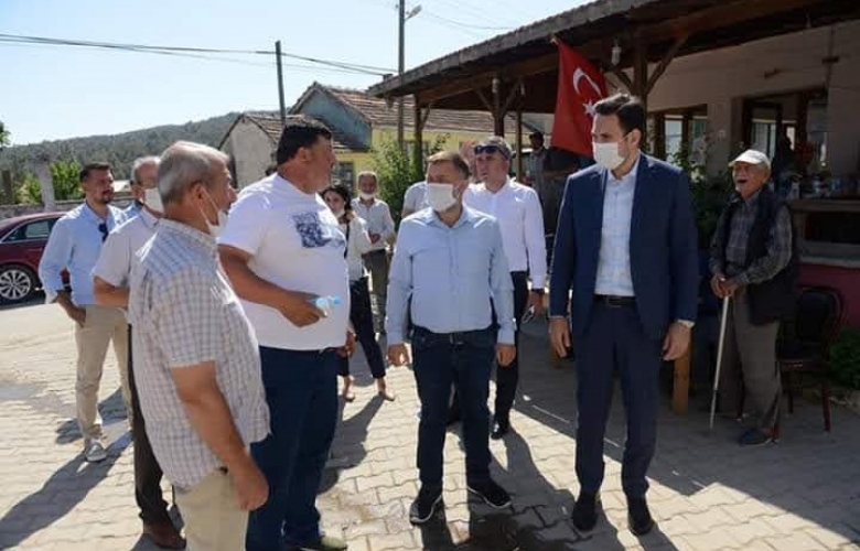 MAKAS' TAN YANGIN BÖLGESİNE ZİYARET