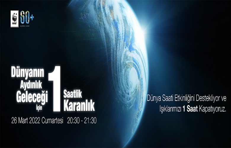 ÇANAKKALE BELEDİYESİ “DÜNYANIN AYDINLIK GELECEĞİ İÇİN 1 SAATLİK KARANLIK” DİYOR…